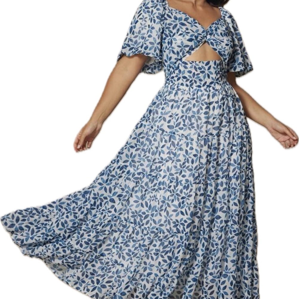 🩵 PLUS Floral Dress 🩵 - Picture 3 of 7